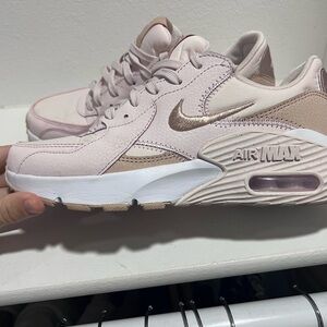 Nike Air Max Women's Blush and Beige Sneakers